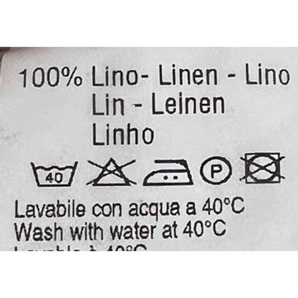 120% LINO Luxury Italian Sheer Linen Ruffle Dress SZ 38 - Picture 15 of 15